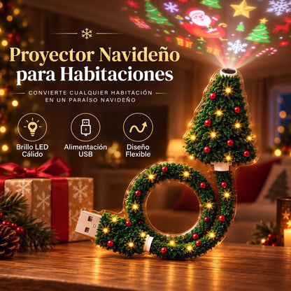 Proyector Navideño USB